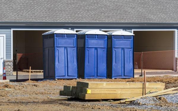 it is possible to rent a job site portable toilet with heating or air conditioning